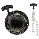 JMCHstore Pull Start Recoil Starter Assembly for FPR GMB100 Coleman CT100U CC100X 98cc, Predator 79cc 3HP Engine, Massimo MB100 79cc Mini Bike, SK100 CK100 Go Kart(Obsidian Black)