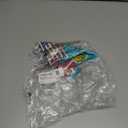 Disney Classic Mickey Flag Circle Badge Girls Short Sleeve Tee Shirt (Small, Tahiti Blue)