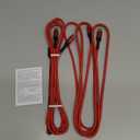 JSAUX 100W USB C to USB C Cable for iPhone 17, USBC Type C Charge Cord 5A Fast Charging Compatible with iPhone 17e Air 16 15 Pro Max Samsung Galaxy S25 S24 MacBook iPad Pro Carplay (6.6FT+6.6FT, Red)