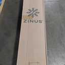 Zinus 12 Inch Full Green Tea Memory Foam Mattress [New Version], Fiberglass Free, Medium Firm Feel, Zoned Pressure Relief, Certified Safe Foams & Fabric, Mattress in A Box (White)