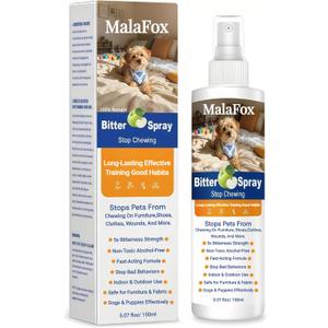3 x Effectively | Bitter Apple Spray for DogsNo Chew Spray for Dogs,Specially Designed to Prevent Dogs from Chewing and Licking Furniture and belongings (Non-Toxic and Alcohol-Free)