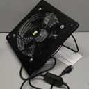 12 Inch Window Exhaust Wall Mounted Ventilation Basement Extractor Industrial Fan 720 CFM High-Speed1460 RPM Industrial Fan for Home Garage Office Commercial Use (12 Inch+Speed Control)