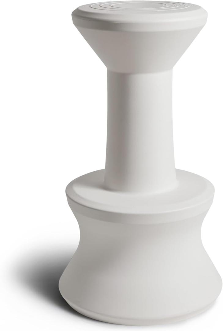 GoSports Coast Modern Outdoor Bar Stool for Patio and in Pool Underwater Seating - 30" Weighted, Waterproof Outdoor Chair - White