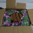 Artificial Fake Hanging Flowers Plants for Outdoor Decoration, 2PCS Faux Silk Morning Glory Long Vines Stems UV Resistant Look Real for Outside Home Porch Patio(Violet)