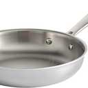 Tramontina Signature Tri-Ply Clad Stainless Steel 8-Inch Small Frying Pan, Induction-Ready Skillet, Dishwasher-Safe, NSF-Certified, Made in Brazil