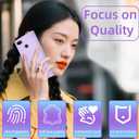 Argyle Wallet Case for Google Pixel 3a XL with Wrist Strap Shoulder Strap, Card Slots Folio Purse, Luxury PU Leather Stand Accessories Phone Cover for Pixel3aXL Pixle 3aXL A3 Pixel3a LX Purple