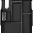 Car Center Console Armrest Organizer Storage Box Fit for Toyota Tundra 2007 2008 2009 2010 2011 2012 2013 2014 2015 2016 2017 2018 2019 2020 2021 ABS Armrest Storage Box Auxiliary Insert (storage box)