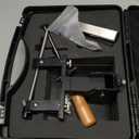 Adjustable Knife Sharpening Kit - Diamond Stones from Repair (320) to Polish (2000) for Dull Blades | Angle Guide for Chef, Hunting, Pocket Knives