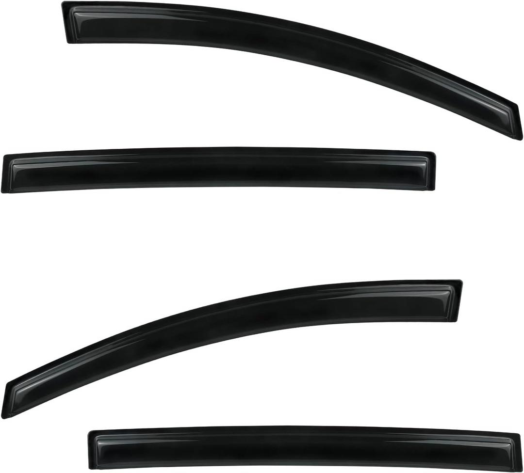 Outside Mount Window Visor Sun Rain Guards Compatible with 2018-2022 Honda Odyssey