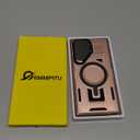 Magnetic for Galaxy S22 Ultra Case, Compatible with Magsafe [Camera Lens Protector] with Kickstand Heavy Duty Shockproof Military Grade Phone Case for Samsung Galaxy S22 Ultra Case (Pink)