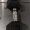 Standard Rubber Coated Dumbbell 30LB, QTY: 1