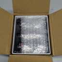 Mini Glass Angel Christmas Ornaments for Tree, 1.6" Small Crystal Guardian Angel Ornament Bulk for Christmas Tree, 2025 Hand Blown Spun Glass Home Decor Xmas Gift (Flower), Set of 12