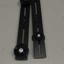 Dual Flash Bracket,Chromlives Dual Tripod Mount Bracket,1/4" Dual Camera Mount Flash Extension Bar,8" Dual Tripod Bracket for Camera,LED Light,DSLR Camera,Tripod,Flash Light(2 Pack)