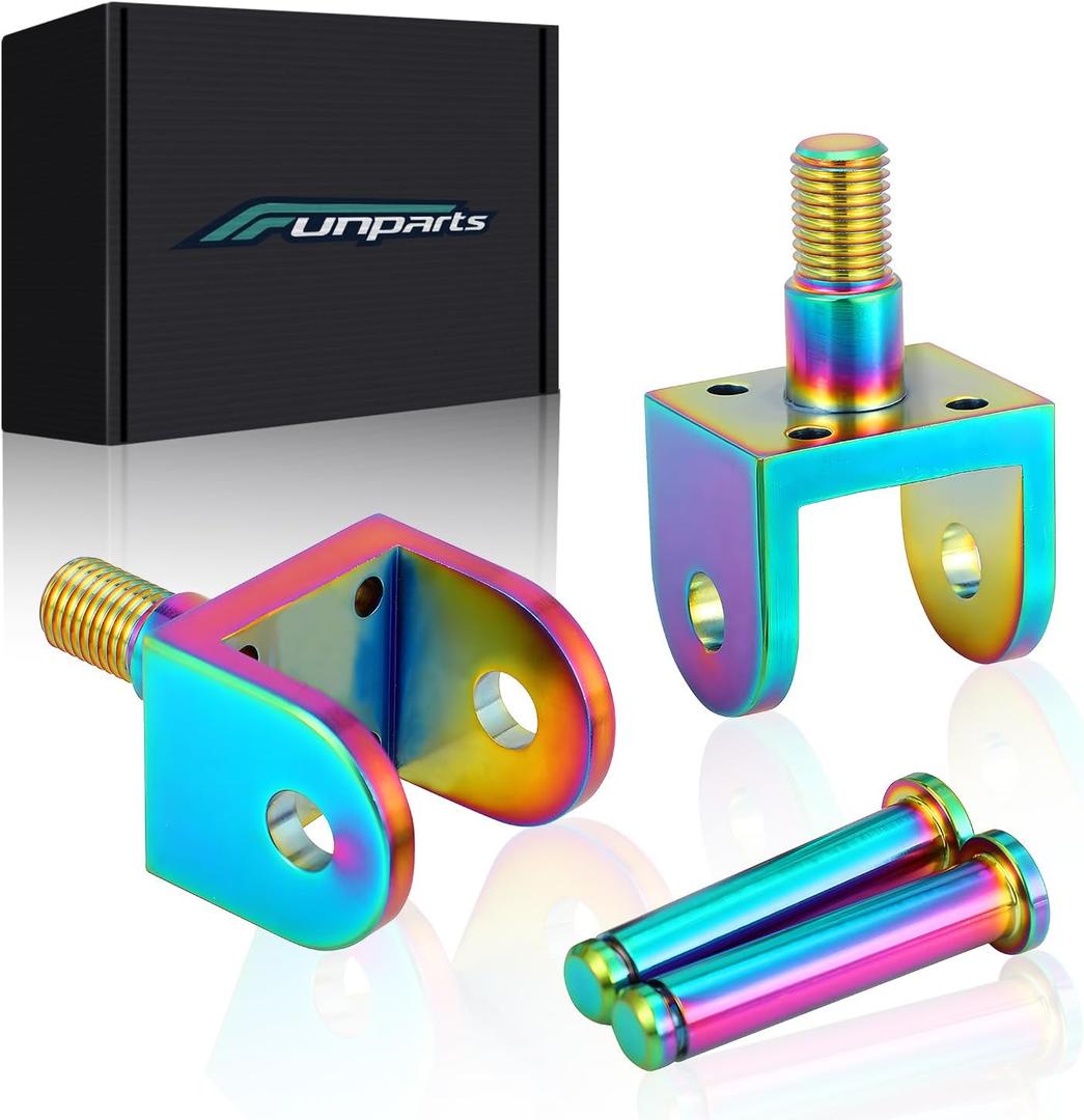 Foot Peg Brackets Holder for Surron LBX Eride Pro SS S SR,Titanium Alloy Foot Rest Clamps for E Ride Pro SS 2.0 3.0 Sur Ron Light Bee X/S Electric Dirt Bike High Strength