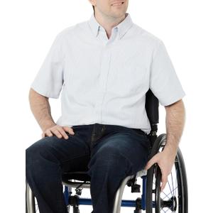 Amazon Essentials Men's Regular-Fit Short Sleeve Stretch Oxford Shirt with Pocket (M)