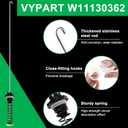 2026 UpgradedMVWC565FW1 MVWC565FW2 MVWC565FW0 MVWX655DW1 W11130362 Washer Suspension Rod Kit - Balance & Stabilize for Whirlpool Maytag Kenmore Bravos Top Load Washer | Fits WTW5000DW3/DW2/DW1