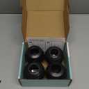 Child Safety Door Knob Cover (4 Pack) Hard-to-Remove Dual-Lock Door Handle Covers for Kids - Reusable Baby Proof Door Knob Locks - Installs Easily, No Tools Needed (Black)