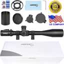 KT12-60X60SAL Long Range Rifle Scope 35mm Tube Side Parallax Adjustment with Scope Rings