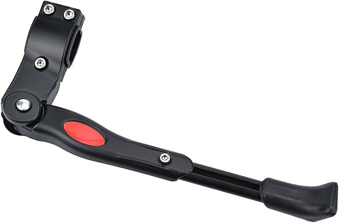 Adjustable Bicycle Kickstand, Aluminum Bicycle Stand for Bike, Fit for 20"-27.5" Bike Kick Stand for Mountain Bike Road Bicycles Kickstand (Black)