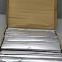 12 Pack Pipe Insulation Foam Tube, 3/4'' Self Adhesive Pre Slit Foam Pipe Covers Polyethylene with Aluminum Foil for Spigot, Winter Outside Pipes, Sprinkler, Water Heater Pipes Freeze Protection