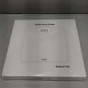 Vitafit Digital Bathroom Scale for Body Weight, Weighing Professional Since 2001, Clear LED Display and Step-On, 3*AAA Batteries Included, 400lb/182kg, Spray Silver Black