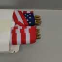 12 Pack 8x12 Inch American Flags on Stick, American Flags for Outside, 250 Year America Anniversary Flag with Handheld and Grounded Multi-Purpose Flagpole, Memorial Day, 4th of July Decorations, Veterans Day, Patriotic Decorations