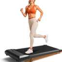 Superun Walking Pad with 6% Incline, 2.5HP Treadmill, 300 lbs | 0.6-3.8 MPH Quiet Under Desk Treadmill – 2.5HP motor runs below 45dB, portable for home office and quiet typing