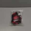 Malier Classic Plaid Fleece Dog Coat - Windproof Warm Dog Jacket with Pocket, Winter Pet Clothes Apparel for Small to Large Dogs (Red, Small)