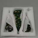 Verdenu 3 Pack Christmas Tree Candles with Remote Timer, Real Wax LED Christmas Tree Candle, Battery Operated Flickering Flameless Candles, for Christmas Holiday Decoration