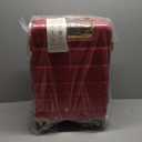 Luggage Sets 3 Piece,Suitcases with Wheels,Carry On Luggage Set,ABS Hard Case Luggage with TSA Lock Spinner Wheels(3 Piece Sets,Red(20"/DB/TB))