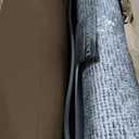 Color&Geometry Thin Indoor Door Mat 24"x36", Dirt & Moisture Trapping, Non-Slip Rubber Backing, Low Profile Inside Doormat for Home Entrance, Entryway, Patio & Porch,Stone Gray