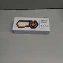 6-Stage Knife Sharpener - Premium Kitchen Knife Sharpeners - Adjustable Handheld Manual Knife Sharpeners for Kitchen Knives, Scissor and Chef Knife.Easy for beginners to use (ORANGE)