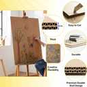 15 Pack 24" x 36" Corrugated Cardboard Sheets, Double Wall 3/16" Thick Brown Poster Board, Large Flat Cardboard Sheet for Packing, Mailing, Moving, Shipping, Crafts