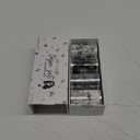 4 PET Tapes for Journaling and Scrapbooking - Black & White Junk Journal Supplies for DIY Arts & Crafts Projects