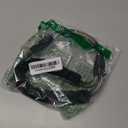 BTINESFUL 18 Inch Short Dog Leash for Training, Padded Traffic Handle Strong Nylon Rope Control Leash for Walking No Pulling, 1.5ft Dog Lead (Pink blue)