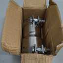 Stainless Steel 2.75 to 3 Inch Exhaust Adapter, 2.75" ID to 3" ID Exhaust Reducer Connector Pipe with Clamp
