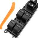 84820-0R040 Master Power Window Switch Driver Side Compatible with Tundra 2014 2015 2016 2017 2018 2019 2020 2021(4 AUTO Blue Lamp)