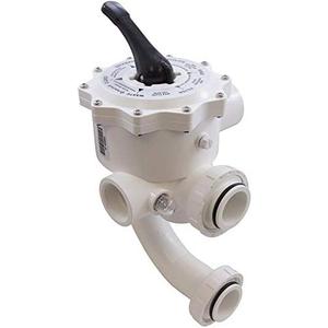 Pentair 261055 Multiport Valve for Triton And Quad D.E. Filters, 2 Inch, 7 1/2 Inch Centerline,White