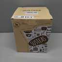 SUSTEAS Electric Kettle - 57oz Hot Tea Kettle Water Boiler with Thermometer, 1500W Fast Heating Stainless Steel Tea Pot, Cordless with LED Indicator, Auto Shut-Off & Boil Dry Protection, Beige