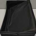 Discreet Lockable Storage Toy Bag Box Organizer Container Case 15x 9.9 x 5.1 Inches (Black)