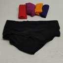 Molasus Women's Cotton Underwear High Waisted Full Coverage Ladies Panties (Regular & Plus Size) (3X-Large, Multicolor-5pack-a3)