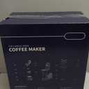 SHARDOR 3 in 1 K Cup Coffee Maker, Single Serve Coffee Maker for K Cup Pods & Ground Coffee & Teas, 6 to 14oz Brew Sizes, 40oz Detachable Water Reservoir, Compact Design, White