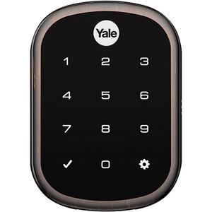 Yale | LiftMaster Smart Lock with Touchscreen Deadbolt - Works with myQ App & Key by Amazon in-Garage Delivery when paired with Smart Garage Hub (sold separately), Oil Rubbed Bronze Yale | LiftMaster Smart Lock with Touchscreen Deadbolt - Works with myQ App & Key by Amazon in-Garage Delivery when paired with Smart Garage Hub (sold separately), Oil Rubbed Bronze