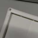 4 Inch Dryer Vent Cover for Exterior Wall Vent Hood Outlet Airflow, Dryer Air Vent with Screen with 4 Screw for Easy Installation, White