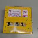 Ankle Skip Ball for Kids - Foldable Flash Wheel Skip Ball, Outside Game Toys for Kids & Adults, Gift for Boys & Girls Age 5 6 7 8 9 10 Years Old, Pink