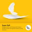 Medela Ultra-Breathable Nursing Pads, Highly Absorbent, Super Soft, Discreet Design for Comfortable Wear, Pack of 200