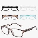 Gaoye Professional Reading Glasses for All Day - Computer Readers with Blue Light Protection - Value Pack +5.5