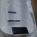 Upgrade Bidet Toilet Seat Round, Rear and Feminine Wash, Unlimited Warm Water, Heated Seat, Warm Air Drying, Soft Close Lid, Sense Seat, Smart Bidet Seat Round Requires Electricity