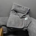 Hailea 18 Piece Family Bath Towel Set Include 6 Bath Towels,6 Hand Towels and 6 Washcloths Soft Bathroom Towel with Hanging Loops,Highly Absorbent Quick Dry Towels Set for Bathroom,Hotel and Spa-Grey