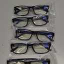 Gaoye Professional Reading Glasses for All Day - Computer Readers with Blue Light Protection - Value Pack, 6 Pack, +1.0